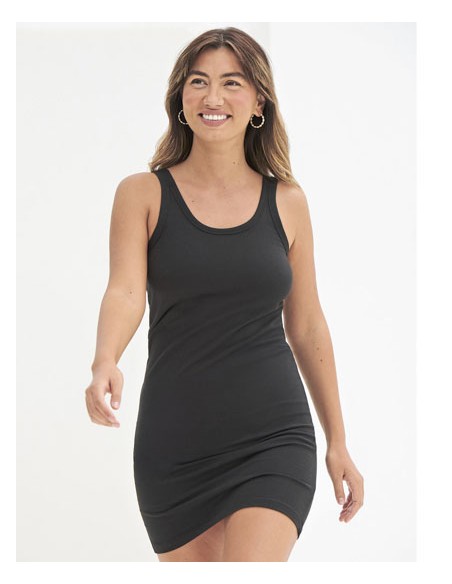 SFC-SK104-Womens Stretch Vest Dress 2